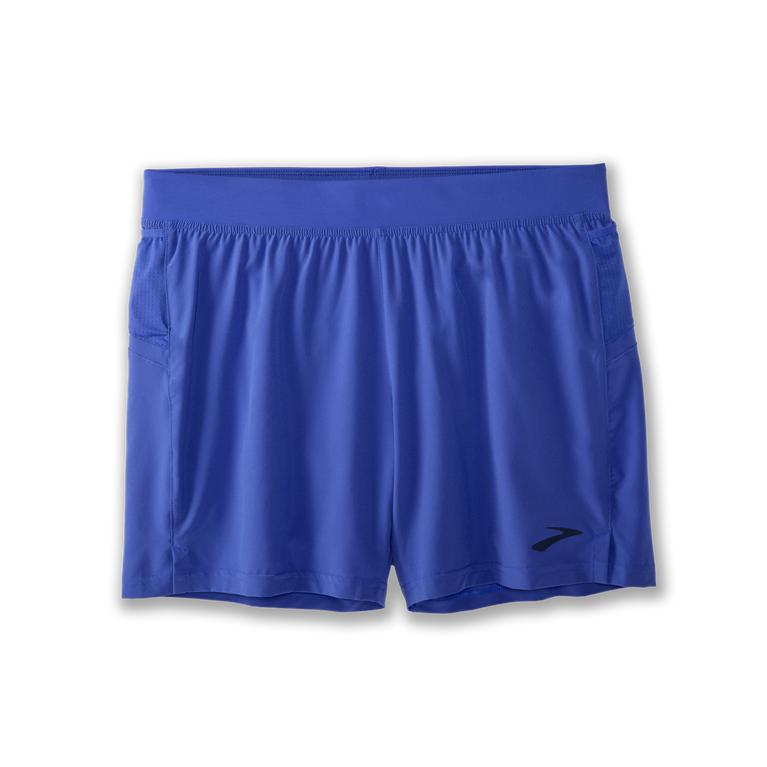 Brooks SHERPA 5 2-IN-1 Running Shorts Mens Online - Amparo Blue (THR721839)